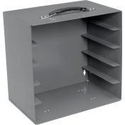Durham Rack 291-95 - For 2-5/16"H Large Plastic (LP) Compartment Boxes - Fits 5 Boxes