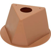 Inventory Control Cone, 3 Sided - Tan