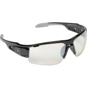Ergodyne® Skullerz® Dagr Safety Glasses, Indoor/Outdoor Lens, Black Frame