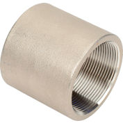 2 In. 304 Stainless Steel Coupling - FNPT - Class 150 - 300 PSI - Import