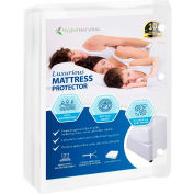 Bed Bug 911 Queen Size Luxurious Water Resistant Mattress/Box Spring Cover, 60W x 80L - HYB-1004