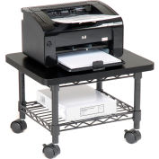 Safco® Products 5206BL Under-Desk Printer/Fax Stand - Black