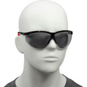 Uvex® S3301HS Genesis XC Safety Glasses, Black Frame, Gray HS Lens