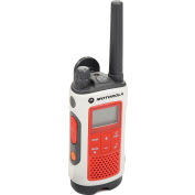 Motorola Talkabout® T480 Emergency Preparedness Two-Way Radio, White/Red
