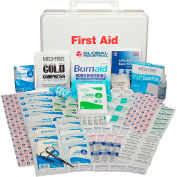 Global Industrial First Aid Kit - 50 Person, ANSI Compliant, Plastic Case