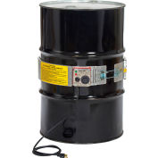 Drum Heater With Thermostat Control For 55 Gallon Steel Drum, 60-250°F, 120V