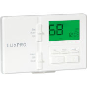 LUX Low Voltage Digital 7-Day Programmable Thermostat P711 - 1 Stage Heat 1 Cool 24 VAC