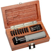 Fowler 52-664-609-0 10x Pocket Optical Comparator Set with Illuminator
