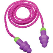 Moldex 6420 Rockets® Reusable Earplugs, Corded, NRR 27dB, 50 Pairs/Box