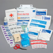 First Aid Only 90755 10 Person First Aid Kit, ANSI A, Metal Case