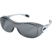 MCR Safety® RT110AF Safety Glasses RT1 Series, Black Frame, Clear Anti-Fog Lens