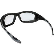 MCR Safety® RP210AF Safety Glasses RP2 Series, Black frame with gray TPR, Clear Anti-Fog Lens