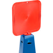 Cortina Lamba 03-600-31 Cone Lock In Sign, 8" x 8", Emphasize Your Message