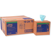 Tork® Low-Lint Cleaning Cloth, 9"x16-1/2", Turquoise, 100/Box, 8 Boxes/Carton