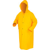 MCR Safety 2013RL Luminator™ 3-Piece Rain Suit, Orange w/ Lime Silver Stripes, Large