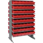 Quantum QPRD-601 Double Sided Rack 24"x36"x60" with 96 Red Euro Drawers