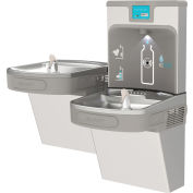 Elkay EZH2O LZSTL8WSSP Next Generation Water Bottle Refilling Station, Bi-Level W/Filter, Stainless