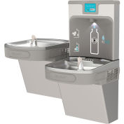 Elkay LZSTL8WSLP Next Generation Water Bottle Refilling Station, Bi-Level Reverse, Filter,Light Gray