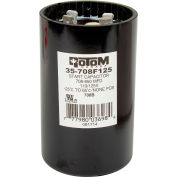 Rotom 708B, 708-850MFD, 110/125V, Start Capacitor, Round