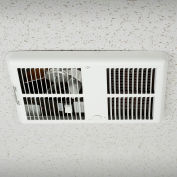 TPI Fan Forced Ceiling Heater H3032DWBW - 2000/1500/1000/750W 240/208V