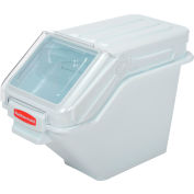 Rubbermaid® FG9G5700WHT, ProSave Storage Ingredient Bin, Polypropylene, 6.25 Gal., White