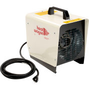 Heat Wagon Electric Heater W/ Thermostat, 116 CFM, 120V, 1500 Watt