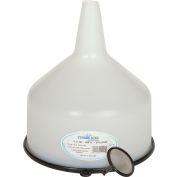 Funnel King® Extra Heavy-Duty 144 oz. Funnel w/ Screen & Splash Ring - 90190