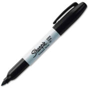Sharpie® Super Twin Tip Permanent Marker, Fine/Chisel, Black Ink - Pkg Qty 12