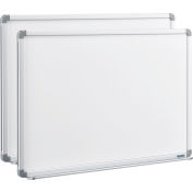 Global Industrial™ Magnetic Whiteboard - 36 x 24 - Steel Surface - Pack of 2