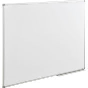 Global Industrial™ Antimicrobial Magnetic Whiteboard, Steel Surface, 48"W x 36"H