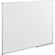 Global Industrial Antimicrobial Magnetic Whiteboard, Steel Surface, 48"W x 36"H