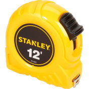 Stanley 30-485 1/2" x 12' High-Vis High Impact ABS Case Tape Rule