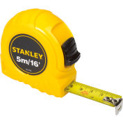 Stanley 30-496 3/4" x 5 Meters/16' High-Vis High Impact ABS Case Tape Rule 
