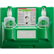Bel-Art Emergency Eye Wash Safety Station With 2 Empty Bottles, 1000ml, 64 oz.