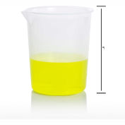 Bel-Art Graduated Griffin Low-Form Beaker 262160000, 1000ml Capacity, 200ml Graduation, Clear, 3/PK