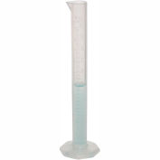 Bel-Art Single Scale Graduated Cylinder 284520000, 10ml Capacity, 0.1ml Graduation, Clear, 1/PK