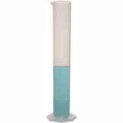 Bel-Art Single Scale Graduated Cylinder 284570000, 500ml Capacity, 5.0ml Graduation, Clear, 1/PK