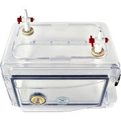 Bel-Art Secador Polystyrene Mini Gas-Purge Desiccator Cabinet, 0.3 cu. ft.