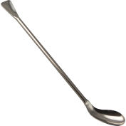 SP Bel-Art Ellipso-Spoon and Spatula Sampler, 25cm Length, 10ml, Stainless Steel