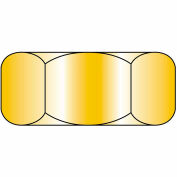 Finished Hex Nut - 1/4-20 - Low Carbon Steel - Hot Dip Galvanized - UNC - Pkg of 200 - BBI 323040