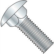25 pcs Carriage Bolts A307 Steel Round Head Square Neck 5/8-11 X 12 Part Thread Zinc 