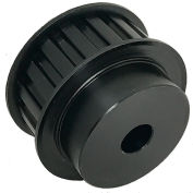 18 Tooth Timing Pulley, (H) 1/2" Pitch, Clear Zinc Plated Steel, 18h100-6fs7 - Min Qty 3