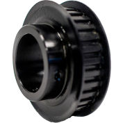 Powerhouse 22XL037-6FS3 Steel / Black Oxide 22 Tooth 1.401" Pitch Plain Bore Pulley - Pkg Qty 5