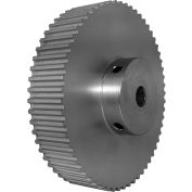 Powerhouse 60-5P15-6A5 Aluminum / Clear Anodized 60 Tooth 3.76" Pitch Finished Bore Pulley - Pkg Qty 5