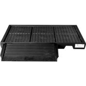 ENPAC® Black Diamond Poly Ramp 5111-BD - For Low Profile Spillpallets - 500 Lb. Cap.
