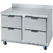 Beverage Air® WTRD48AHC-4 Worktop Refrigerator W/ Drawers WTRD 29"D Series, 48"W