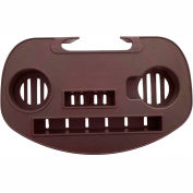 Bliss Deluxe Replacement Lunch Tray For Gravity Free Recliner, Brown