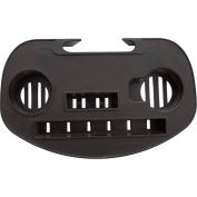 Bliss Deluxe Replacement Lunch Tray For Gravity Free Recliner, Black