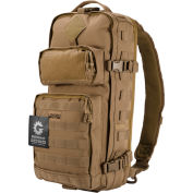Barska Loaded Gear GX-300 Tactical Sling Backpack BI12340 21-1/2" x 13" x 2-1/2" Dark Earth