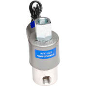 Bimba-Mead Air Valve Solenoid MB12-3CSC-24VDC, 1/8" NPTF, 3 Port, 2 Pos, Normally Clsd, 24VDC